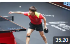 2020WTT澳门乒乓球赛男单半决赛比赛视频：王楚钦VS法尔克
