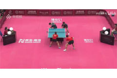 2021奥运乒乓球热身赛混双打男双视频：许昕刘诗雯VS薛飞孙闻