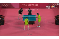 2021奥运会乒乓球 混双水谷隼/伊藤美诚4-1中国台北 与昕雯组合争冠