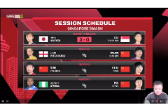 2022WTT新加坡大滿貫乒乓比賽視頻手機看：王楚欽vs皮切福特