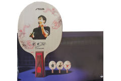 斯帝卡刘国梁传奇红标珍藏版头像版乒乓球底板