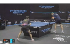2022WTT突尼斯乒乓球挑战赛比赛视频：林高远vs法尔克