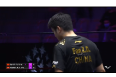 2022WTT澳门乒乓球冠军赛男单比赛视频：樊振东vs黄镇廷