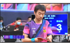2023德班世乒赛直通赛男单比赛视频：梁靖崑VS赵子豪