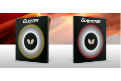 蝴蝶Glayzer和Glayzer 09c乒乓球胶皮试打评测怎么样？