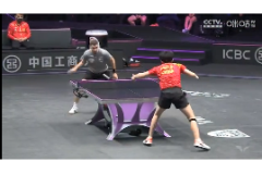 2023WTT新乡冠军赛男单乒乓球比赛视频：王楚钦vs达科