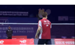 2023苏迪曼杯男单羽毛球决赛比赛视频回看：石宇奇vs李宥奎
