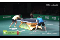 2023德班世乒赛男单乒乓球比赛视频回看：张禹珍VS冯耀恩