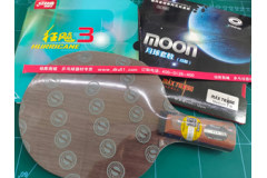 五層純木的斯帝卡OC乒乓球底板 正手狂飆3 反手銀河月球 還能否一戰！