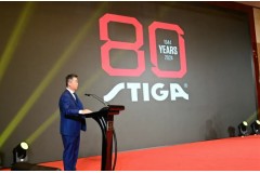 斯帝卡乒乓球品牌創建80周年慶典
