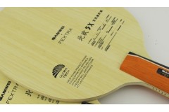 三维新品球拍 北欧5X系列 外置蓝芳碳ALC/玄武岩、内置黄芳碳纤维底板球拍上市